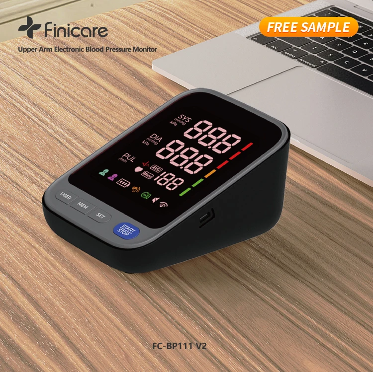 Heart Rate Blood Pressure Monitor Smart Portable Medical Device BP machine For Home Use