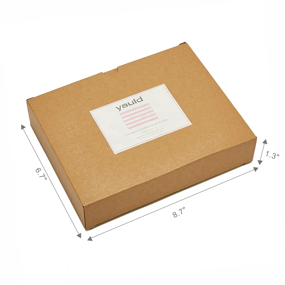 36 Personalized Pink Thank You Note Cards Packs, Custom Printing Thank You Cards for Baby Shower and Kids