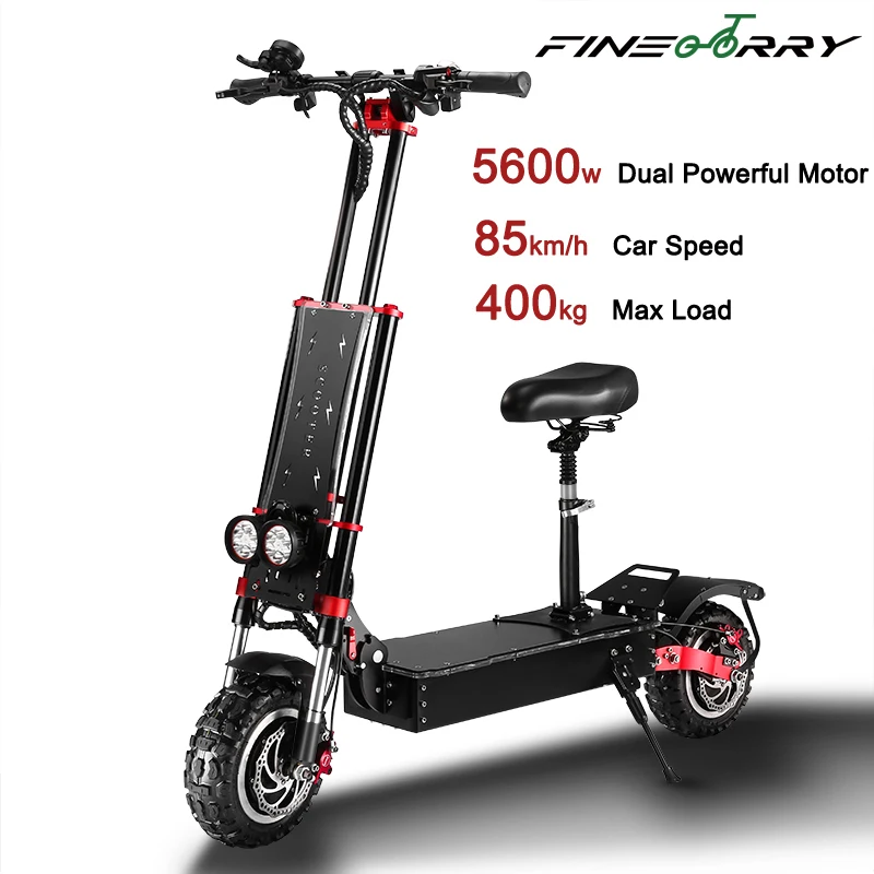 60V 38Ah 85km/h 5600W  off road  powerfully electric scooter adult 2022 ready to ship with CE ROHS EU  US warehouse