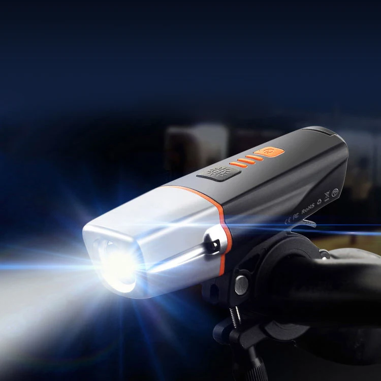 Promend Waterproof Usb Bicycle Front Lights 2000mah Battery Smart Sensor bike Light 400 lumens Powerful Bicycle USB charge Light