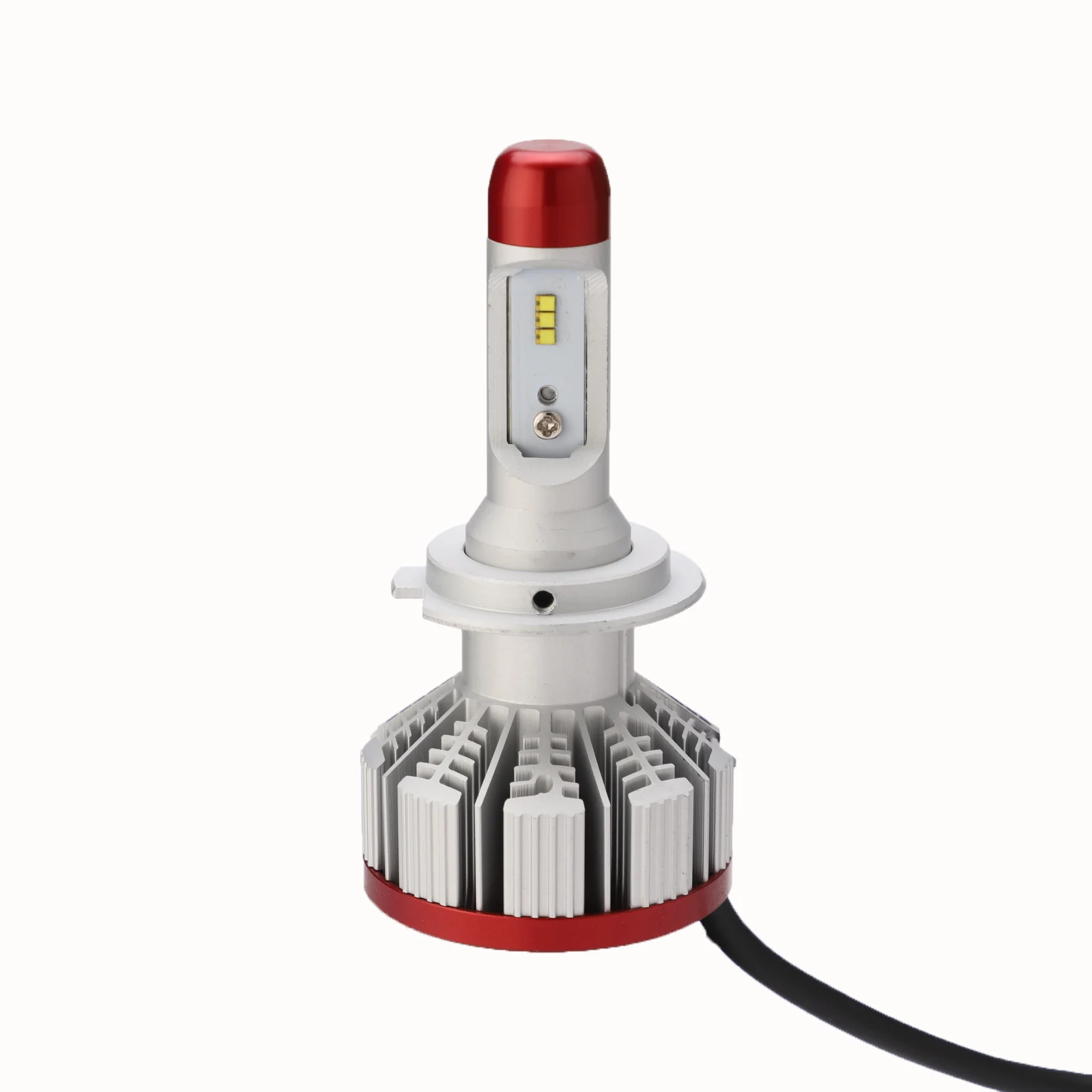 High illumination ZES chip automotive 32W LED headlight bulb with cooling fan for car H4 H7 H11 9005 9012