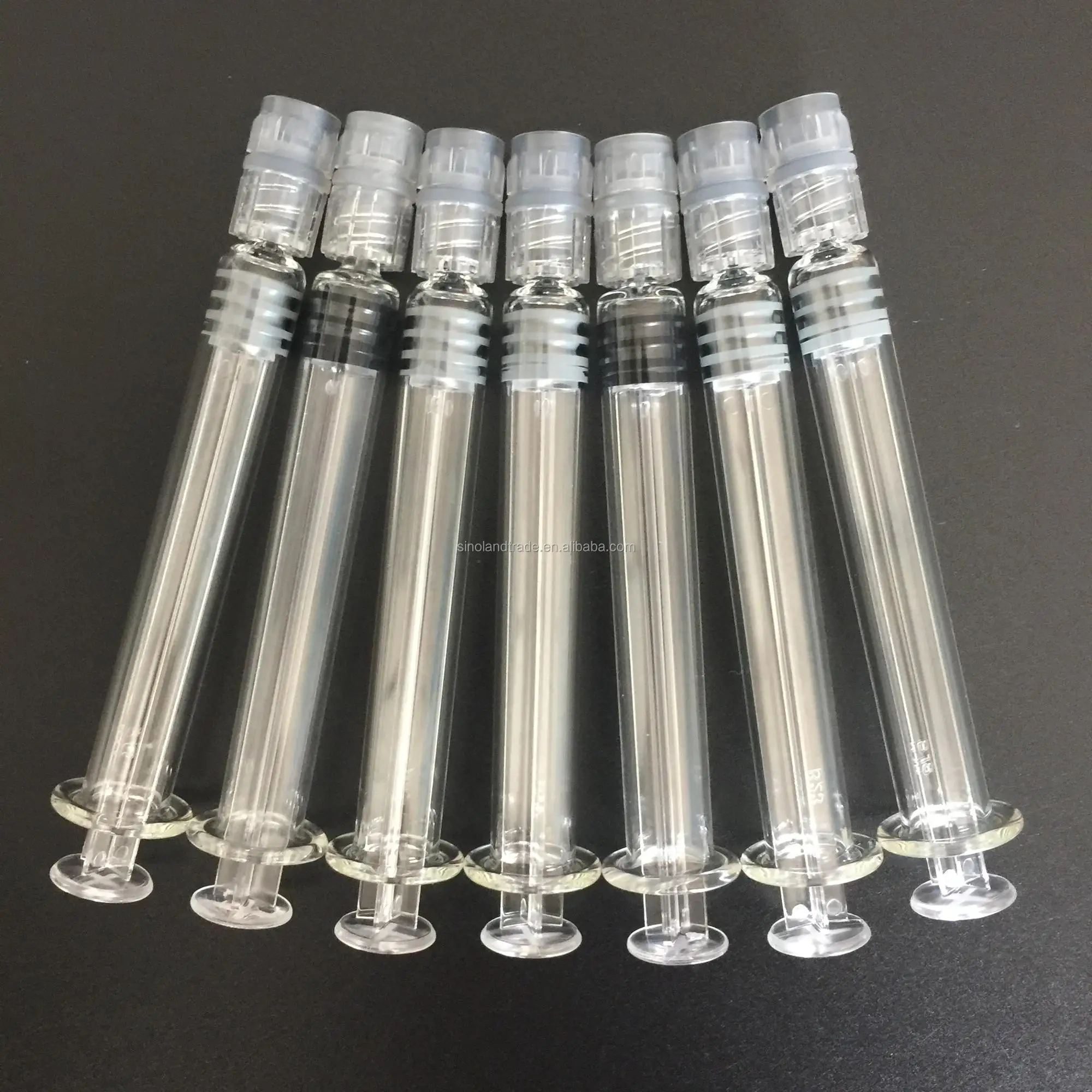 1 мл luer slip замок стеклянный шприц dab со шкалой измерения