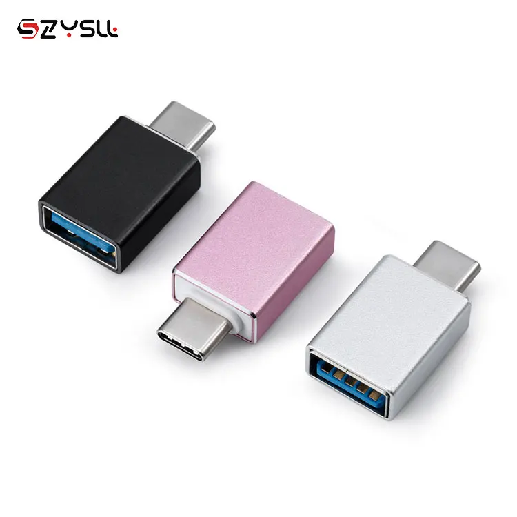 Szylst Mini usb 3.0 to USB 3.1 Type c Adapter OTG For Macebook