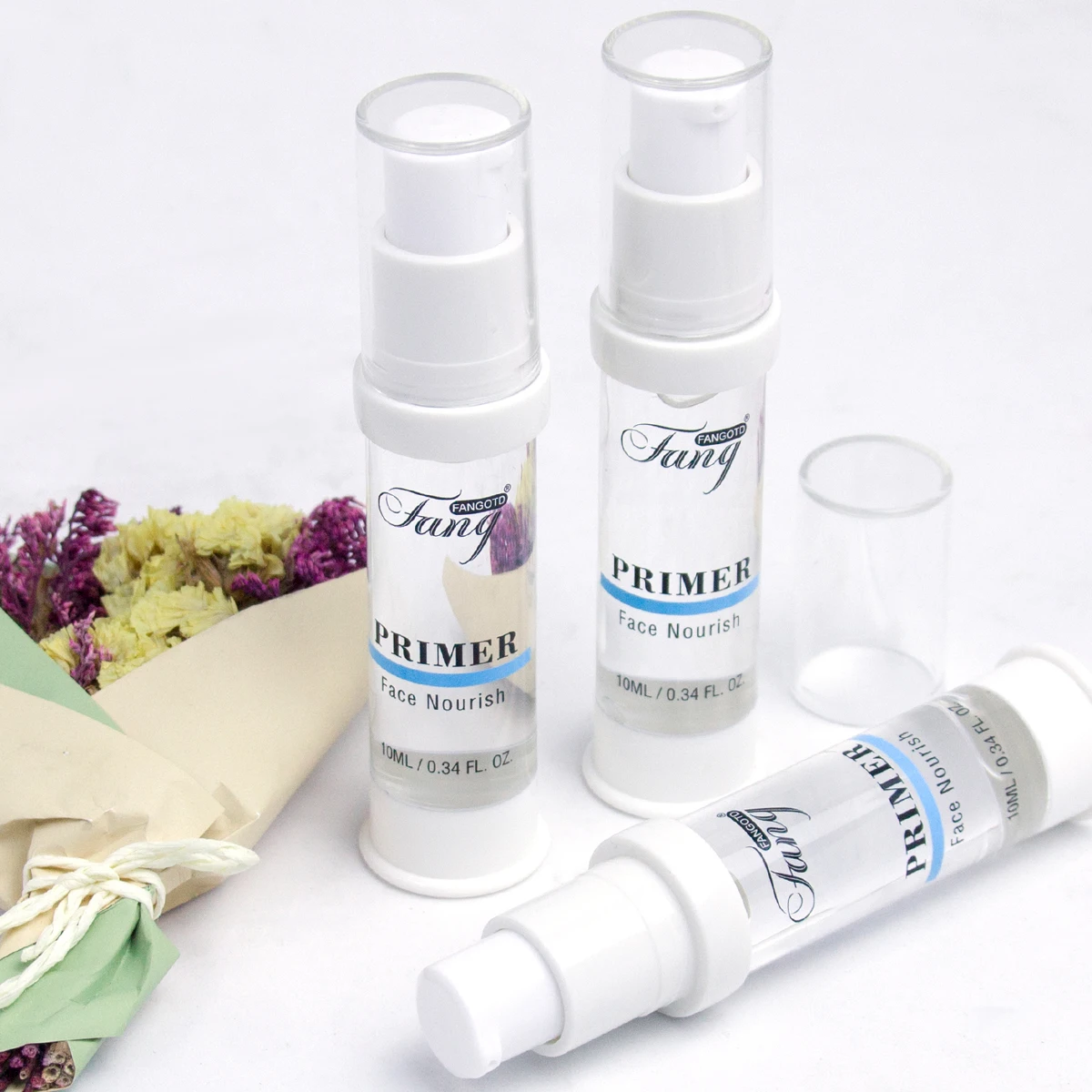 In Stock Transparent Poreless Face Restoring Makeup Primer Long Lasting Foundation Smooth Texture Easy To Apply