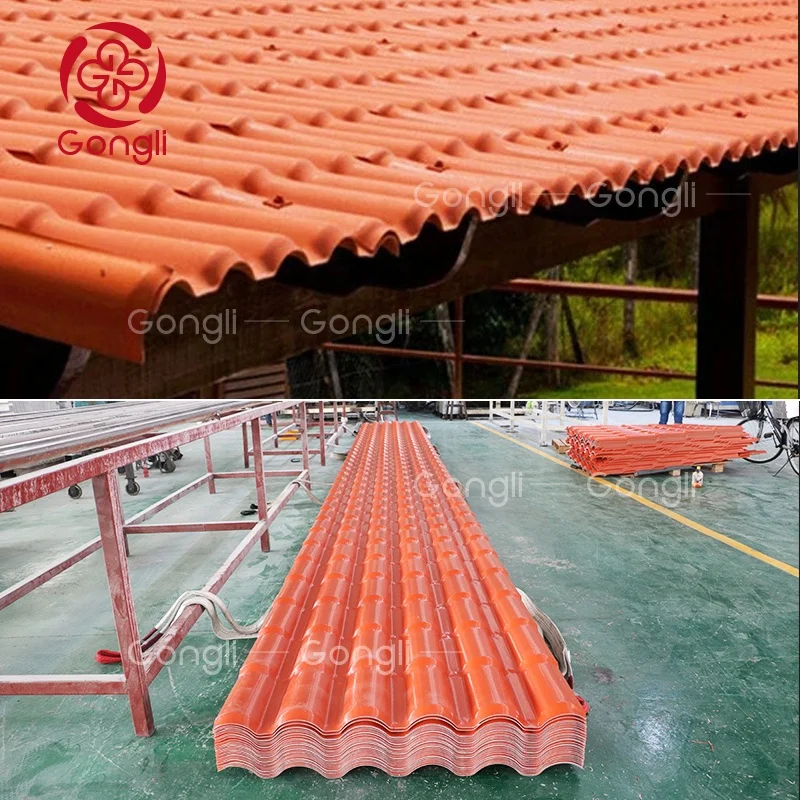 Factory spanish style roof tile inkjet pvc sheet outdoor under roof sheet pvc color pvc sheet