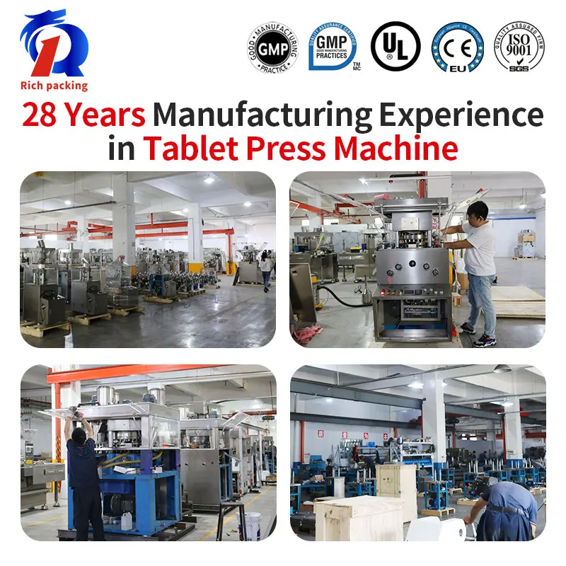 Automatic 25mm Tablet Making Machine ZP29 Tablet Compression Machine Pill Press Machinery