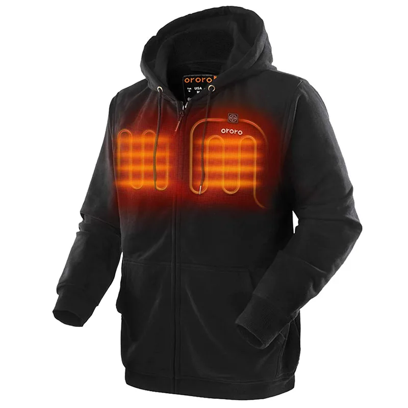 custom high quality black men hoodie fleece hoodies unisex trendyol heated hoodie
