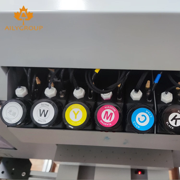 NEWIN Uv3060 Flatbed Uv Printer Double Print Head Xp600 Electric Credit Card Imprinters A3 Fully Automatic Uv Flatbed Printer