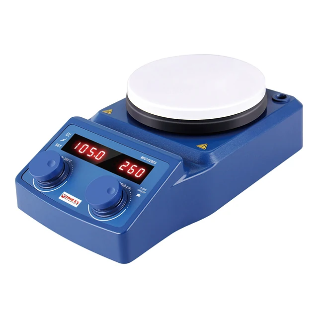 Новый дизайн, светодиодный цифровой дисплей емкостью 5000 мл, химическая магнитная мешалка, Hotplate