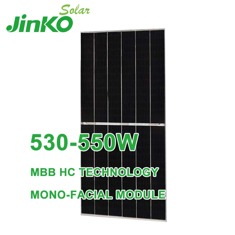 Панель солнечных батарей Jinko Tiger Neo с полуячейками 545 Вт 535 450 500 600 540 со стеклянной передней крышкой максимальная мощность 550 OEM