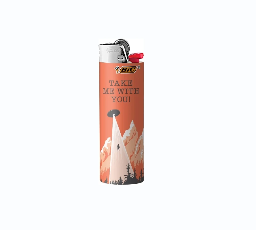 BIC Pocket Lighter, Special Edition Favorites Collection, 50 Count Tray of Lighters
