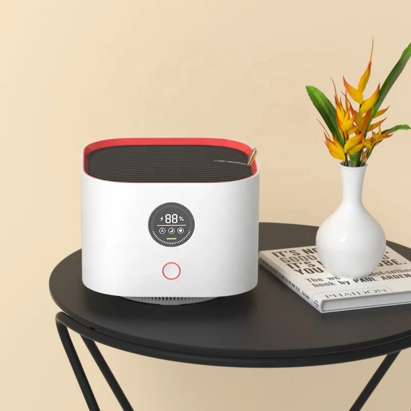Desktop Mini portable USB deodorization OEM electronic air purifier with electronic filter