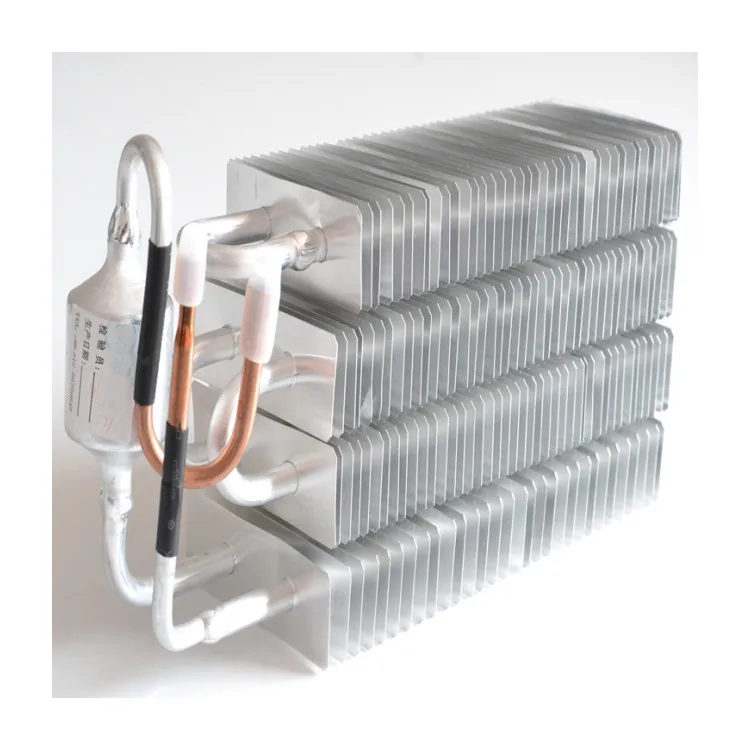 
customised refrigerating parts aluminum-finned evaporator for refrigerator and freezer 