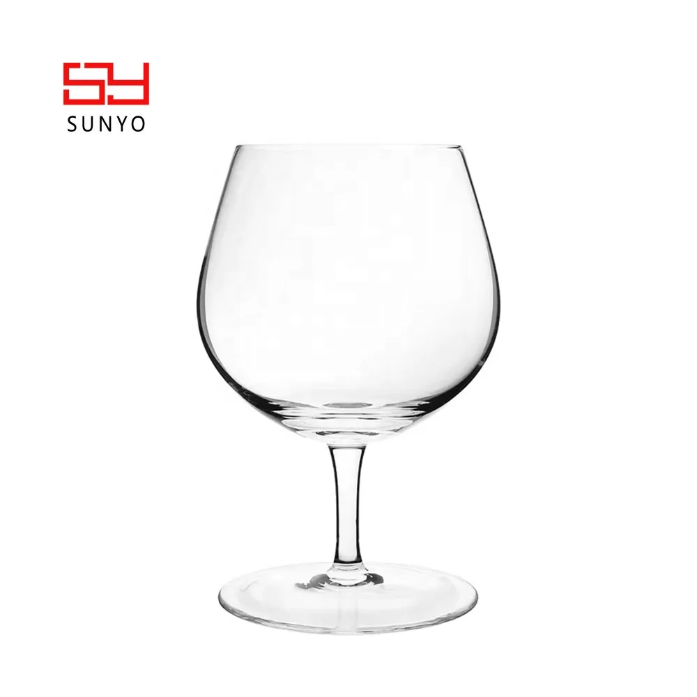 Wholesale Cool Cute Crystal Clear Mexican Tequila Whiskey Cognac Snifter Brandy Bullet Glass