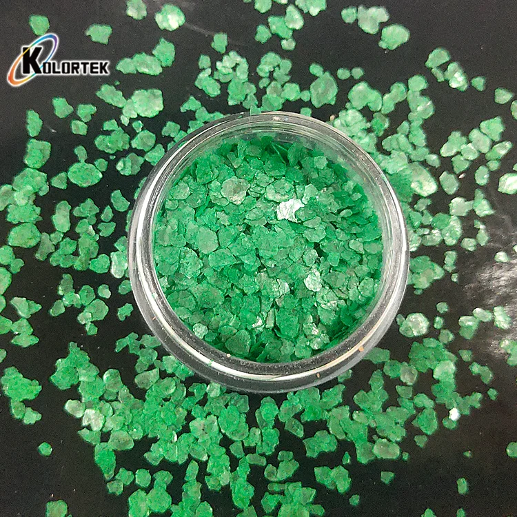 Fast Delivery Bulk Metallic Epoxy Floor Flakes Color Mica Flakes