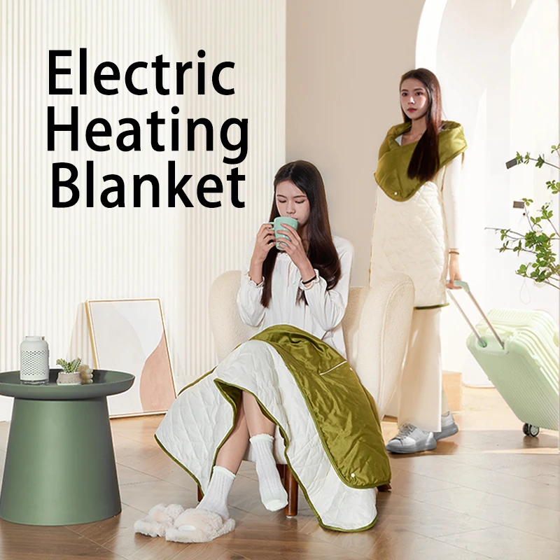 Custom LOGO Hot Selling Heating Blanket Throw USB 2A Charging Warm Baby Heated Hot Electric Blanket