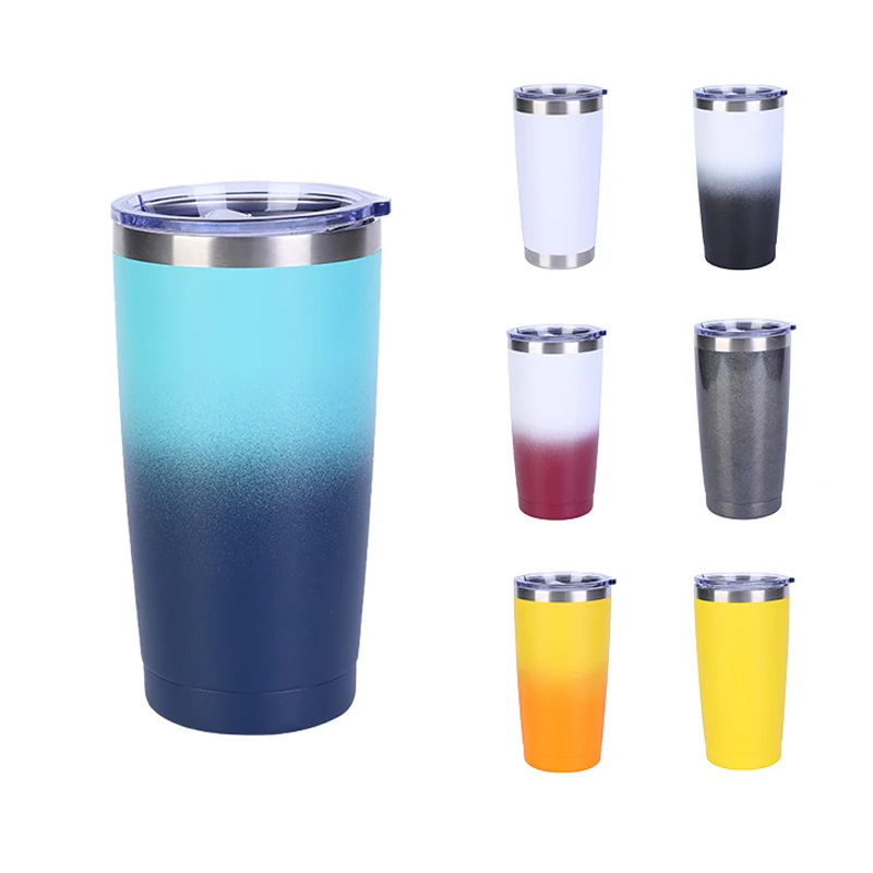 Double Wall Stainless Steel Water 40oz 20 oz 30oz 30 oz 20oz Car Travel Coffee Mugs Mug Tumbler Cup Thermos For Car