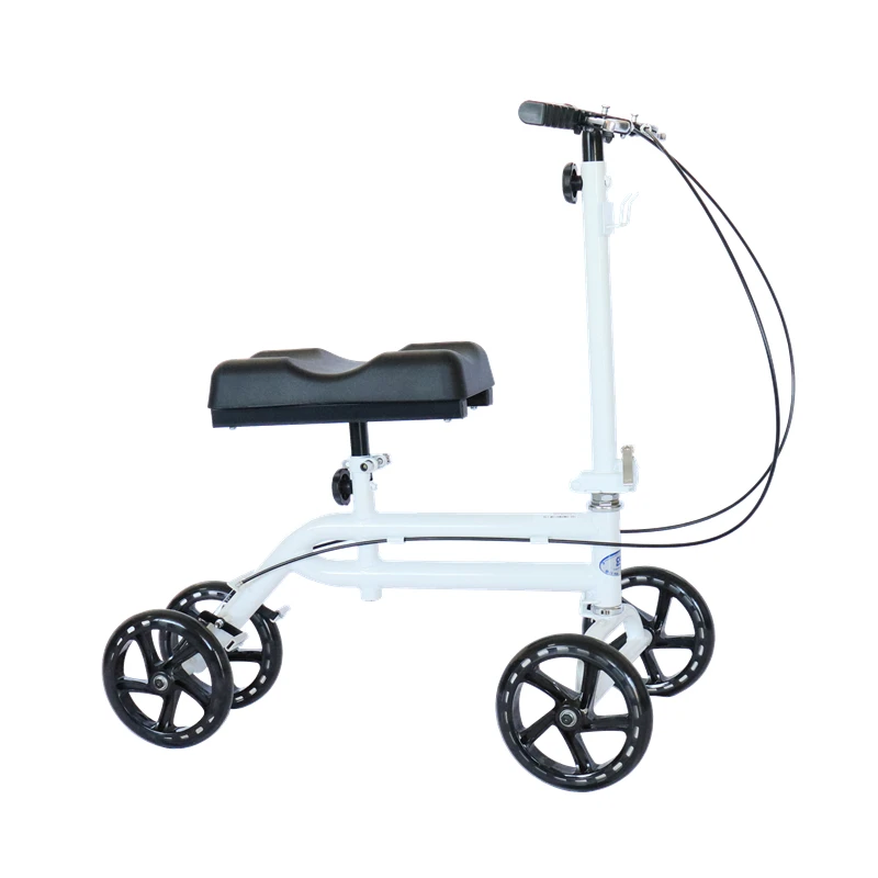 Lightweight adjustable Steerable Knee Walker for Broken Leg Knee Walker Scooter for broken foot Medical Knee Walker Crutches