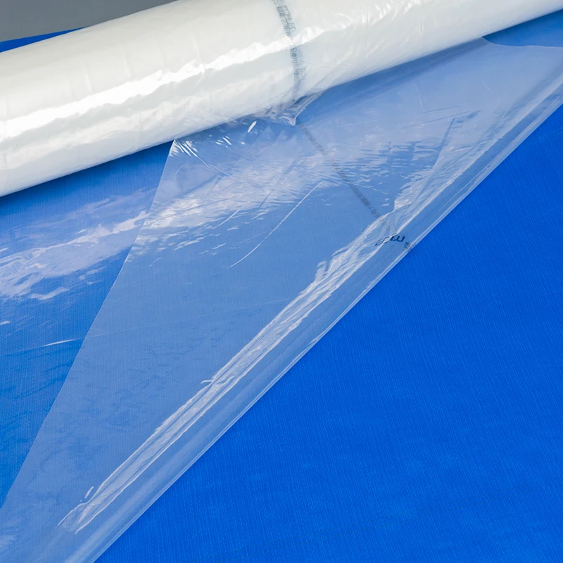 High Quality 200 Micron UV Resistant Clear Plastic Greenhouse Film Large UV Plastic for Greenhouses and Plastic Sheds
