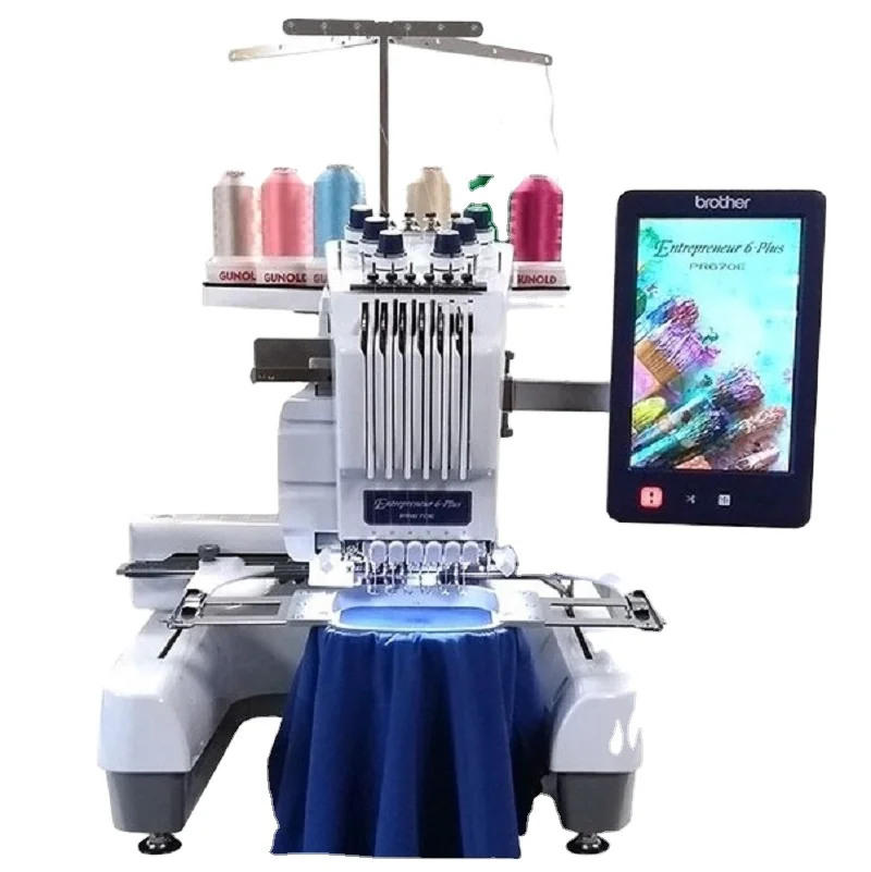 NEW ORIGINAL Brothers 6-Plus PR670E 6 six-Needle Home Embroidery Machines