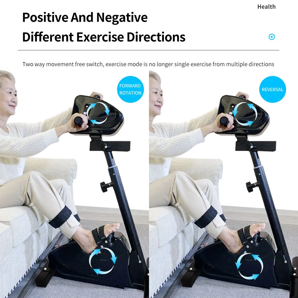 Professional  LCD display Body Healthcare Supplement Portable Electric Motorized mini exercise bike