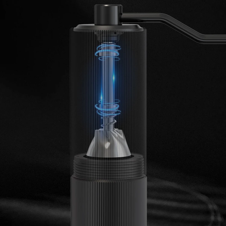 Manual Handheld Removable Handle Adjustable Settings Stainless Steel Ceramic Burrs Bean Hand Coffee Grinder