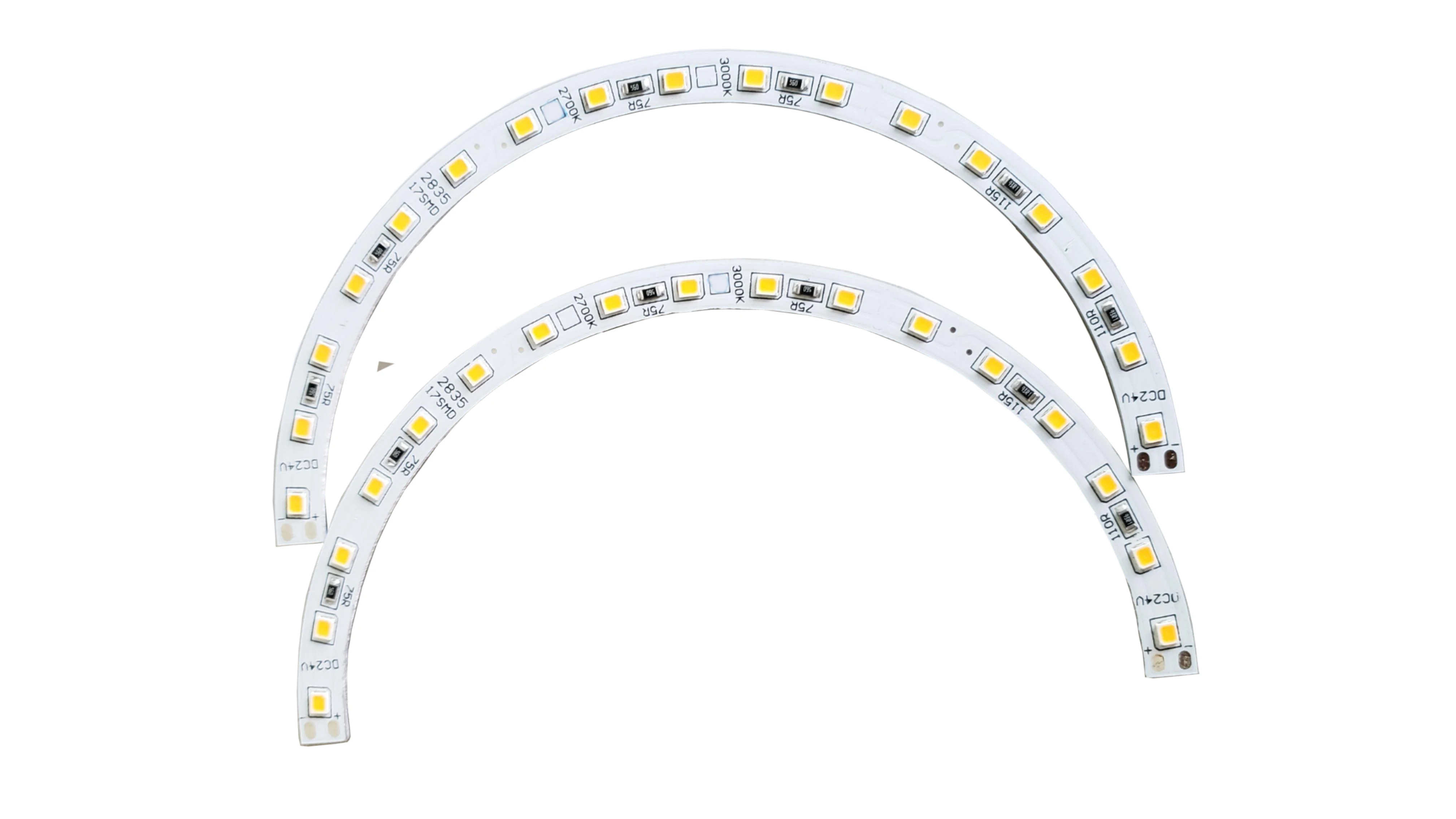3 года гарантии 240VAC DOB dimmable 24W 15w 10W round 2835SMD 150LM/W 90Ra 4500k Светодиодные печатные модули печатной платы