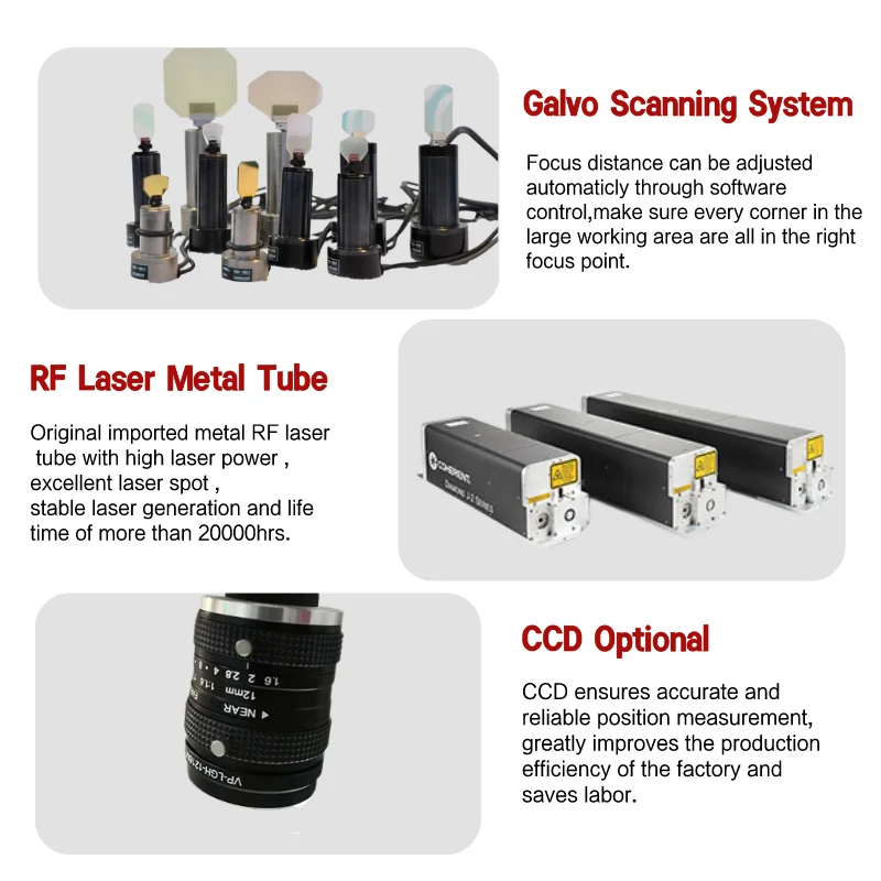 ARGUS 3D Dynamic CO2 Laser Marking Machine  For Label Cutting Insole Engraving in Garment and Footwear