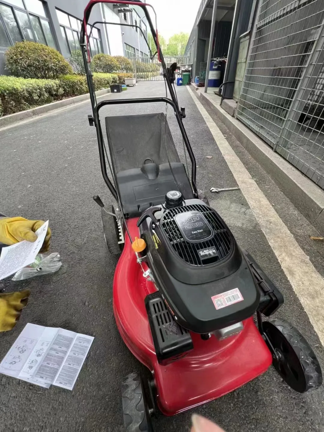 Hot Sell Garden Gasoline Hand Push Or Self-Propelled Lawn Mower