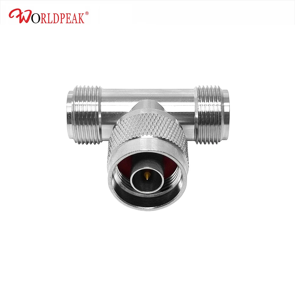 Factory directly RA rf connector n type male to N female to jack elbow adapter coaxial cable converter N-JJ/KK/JkKW adaptor