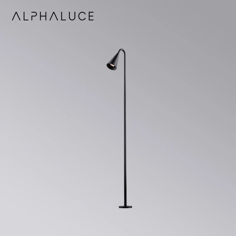 ALPHALUCE 3W Dc24V Decorative Lawn Lamp Industrial Landscape Pathway Step Spotlight Outdoor Garden Bollard Light