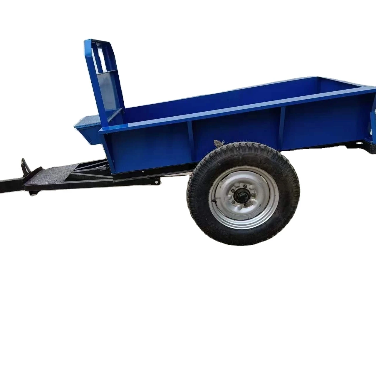 Factory Customized Hydraulic Dump Farm Trailer for Sales Steel Silver Welding ISO Trailer Hitch Lock Superior Products