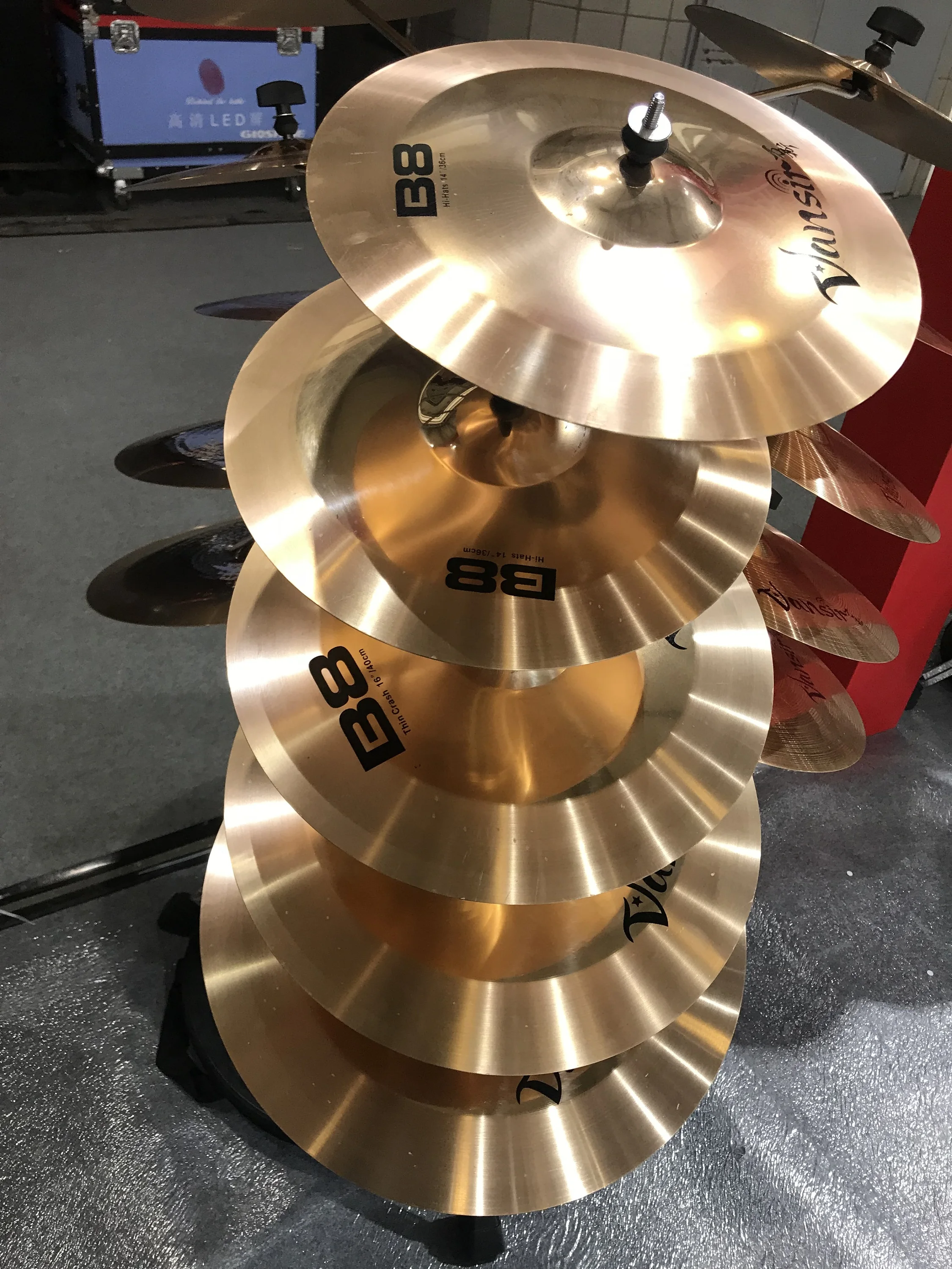 Vansir B8 Series Drum Cymbal 18' Crash Cymbals  For Sale