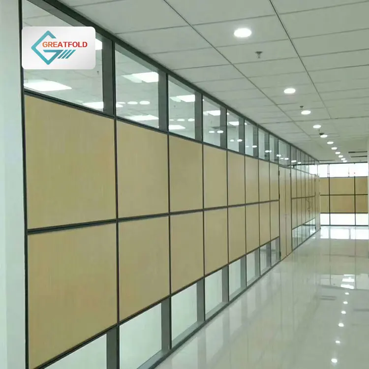 Современный дизайн съемная одна стеклянная перегородка офисная застекленная алюминиевая профильная рама для школы