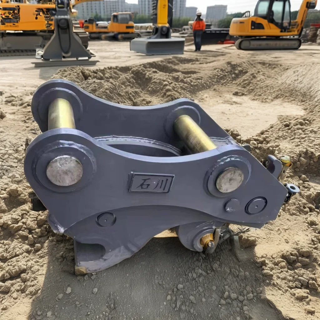 2 Ton Mini Excavator Hydraulic Quick Hitch Construction Industry Compatible Excavator Rotating Quick Coupler