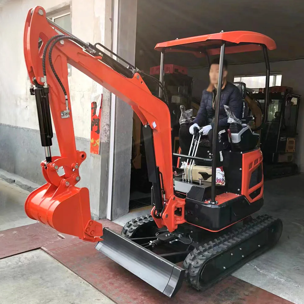 True hydraulic pilot breaker mini excavators chinese new excavator 1.8 ton