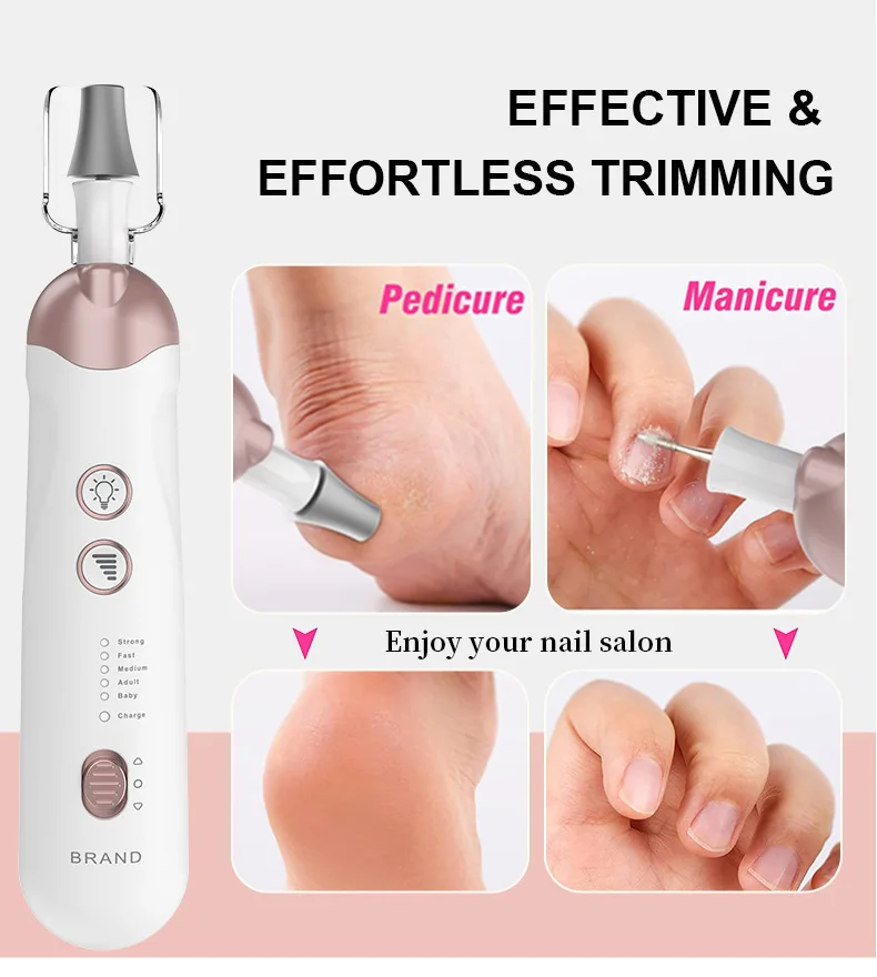 OEM Nail Drill Set Electric Portable Manicure Drill Machine High Speed Professional Beauty Rechargeablenail Drill Machine