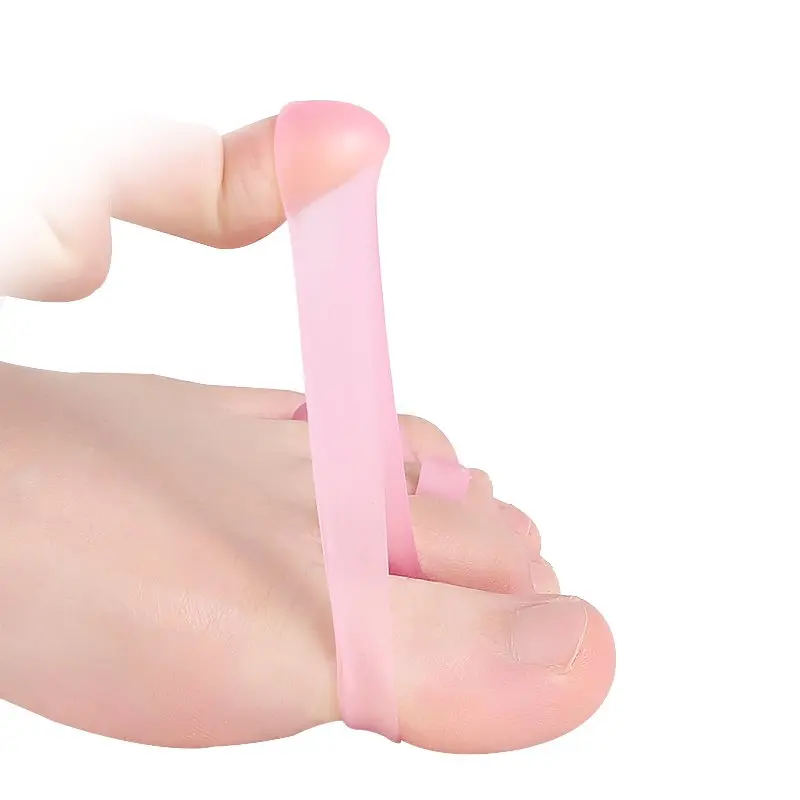 Hot Sale Gel Double-hole Snail Toe Separator Silicone Bunion Corrector Hallux Valgus Protector Toe Spacer