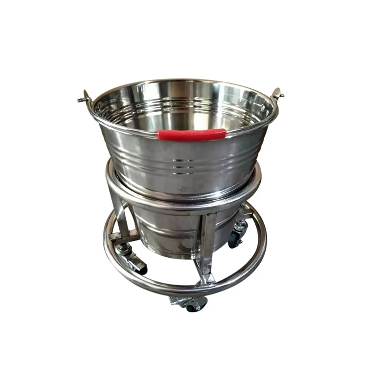 Hot sale 16L Stainless steel KB-X16L medical recycling Kick Bucket for hospital in stock with OEM service
