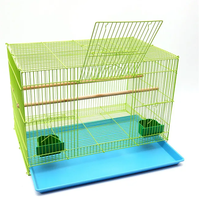 Factory direct sales folding bird cage breeding animal cage canaries animal cage small parrot aviary