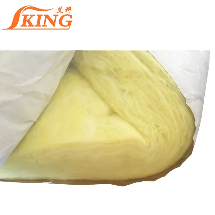 ISOKING Thermal Insulation Glass Wool Felt Acoustic Thermal Insulator With Aluminium Foil
