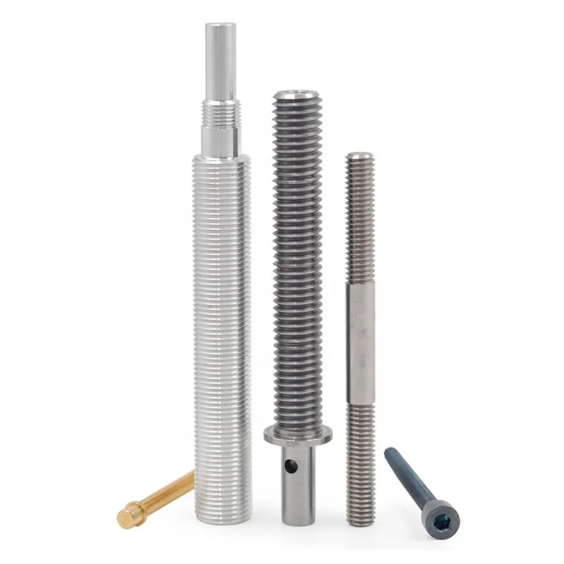 OEM Turning Lathe Precision Cnc Machining Components Parts Stainless Steel Brass Aluminum Sliding Table Ball Screw