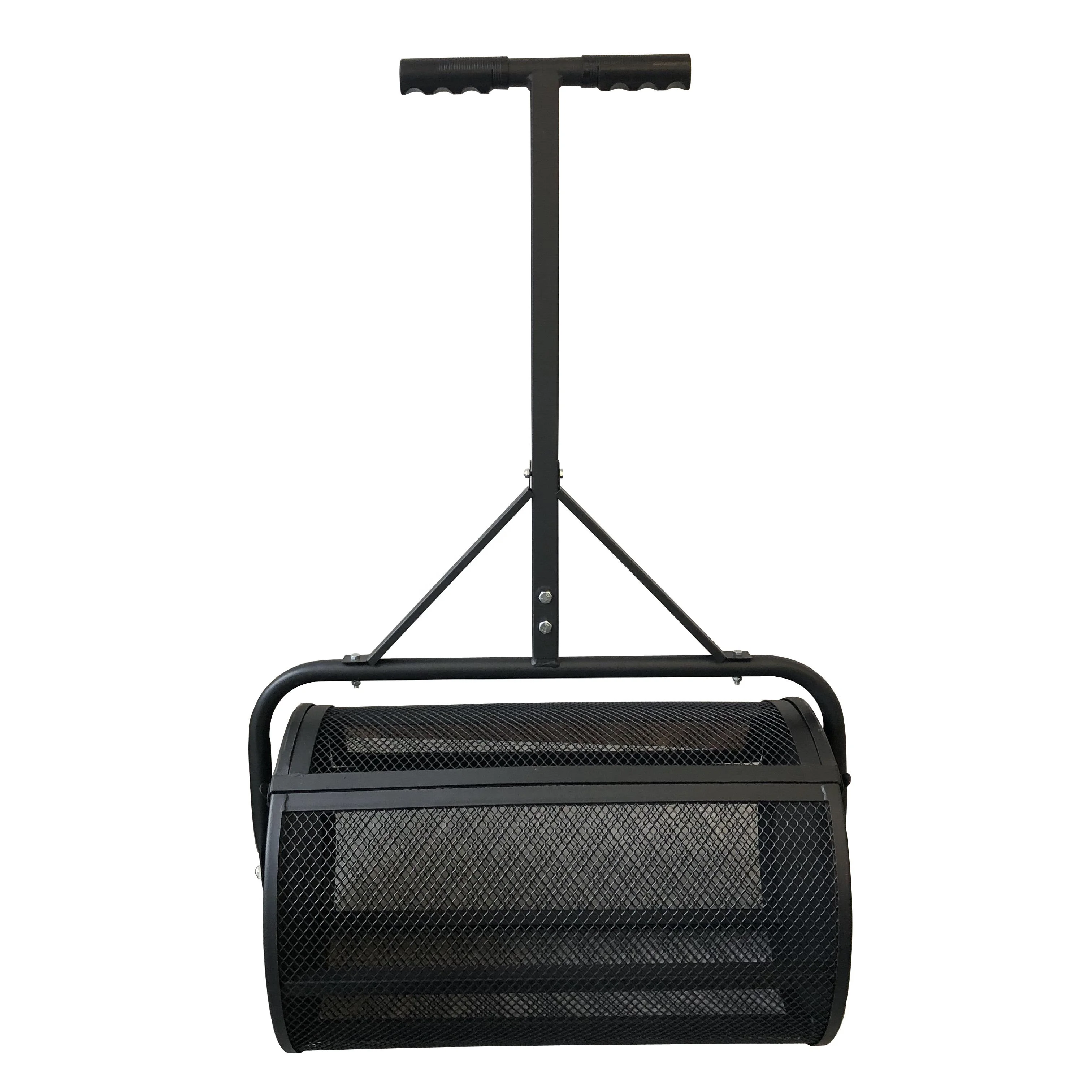 24 inch Lawn Compost Fertilizer Seed Spreader Roller