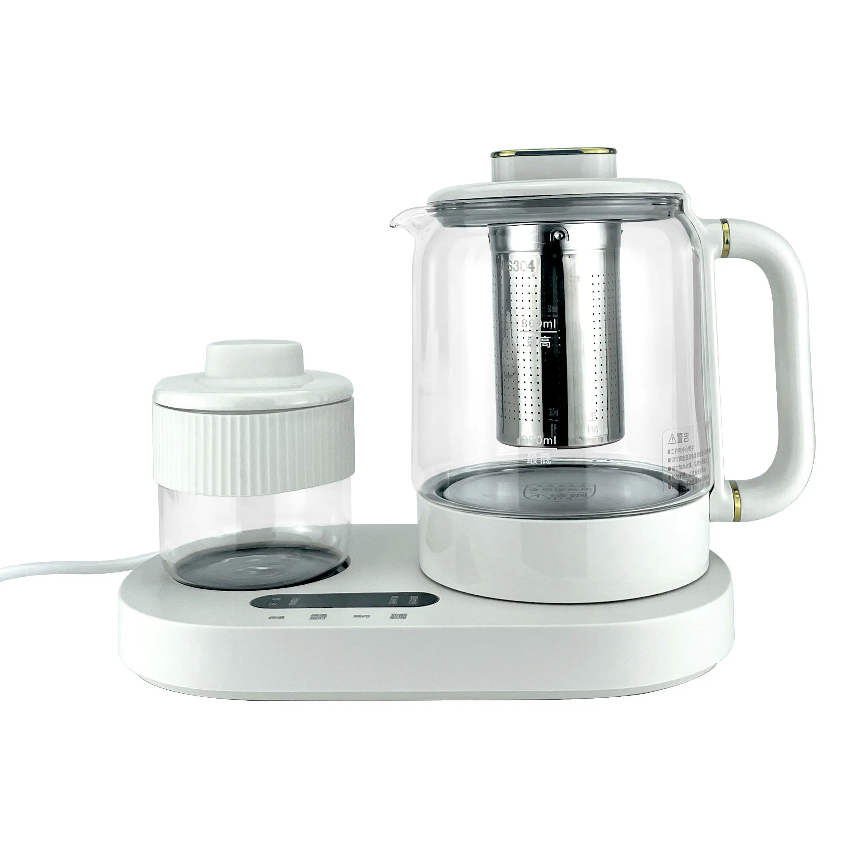 Factory Price Electric Cup 0.8L Keep Warm Smart Variable Temperature Digital Electric Tea Glass Kettle