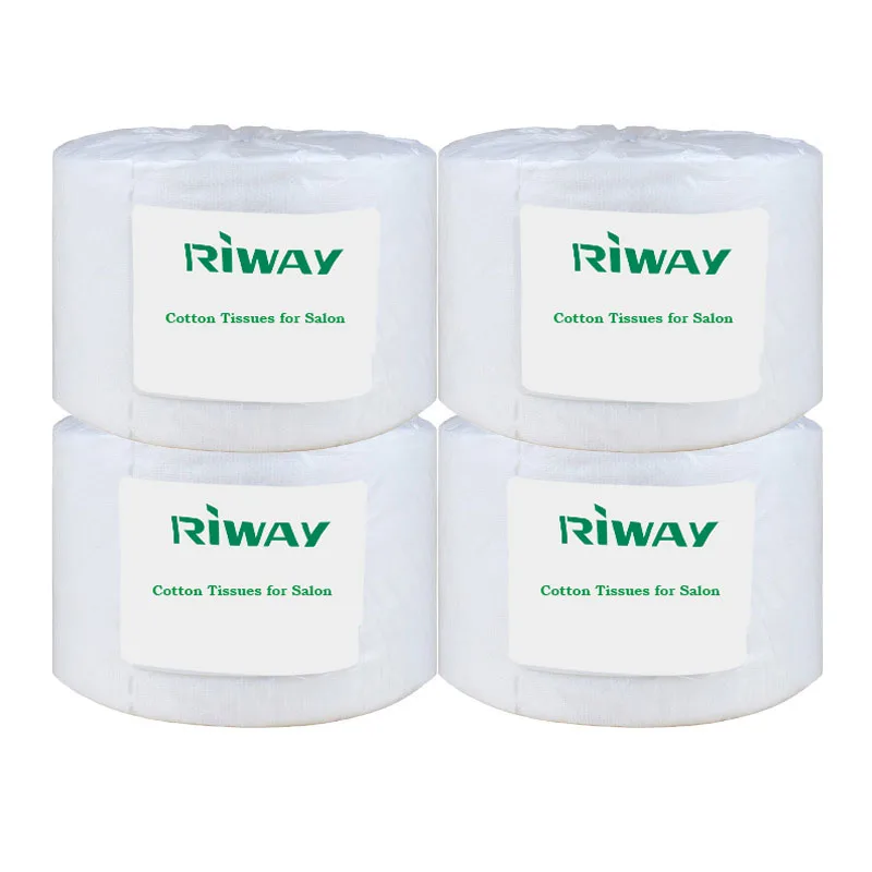 Salon Spa Use Disposable Non-Woven Towels For Manicure Beauty Custom Dry Wipe Roll 800