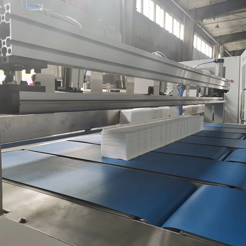 Facial Tissue Paper Folding Machine Napkin Tissu Fold Machine