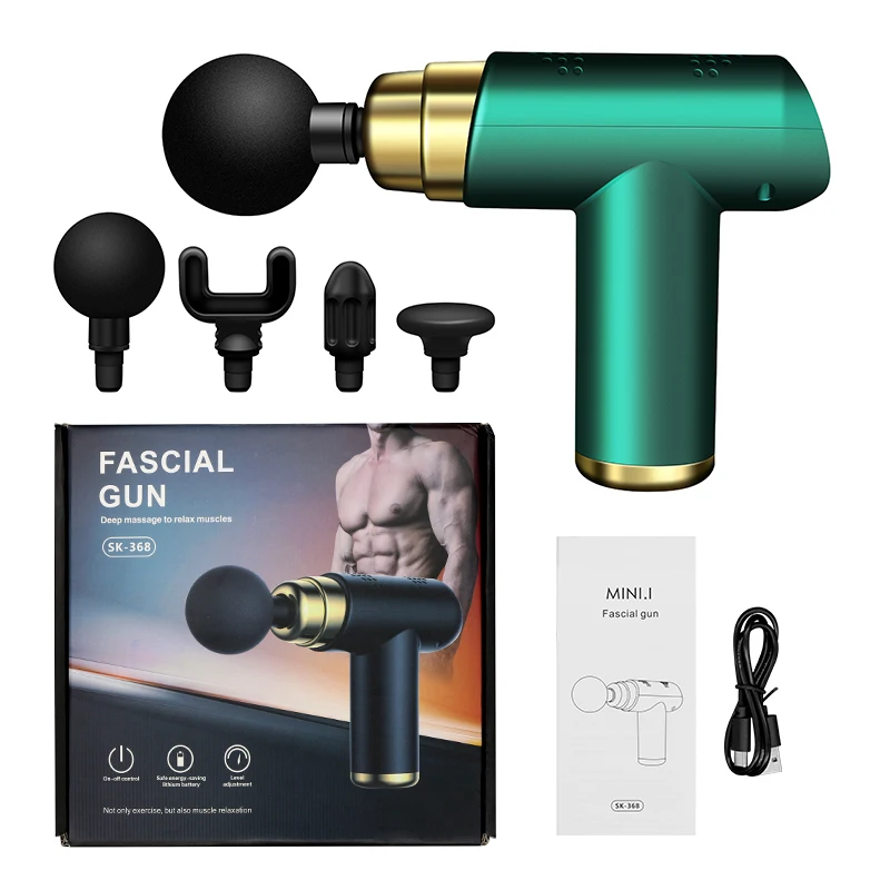 Factory Price Professional Rechargeable Deep Tissue Percussion Portable Pocket Mini Vibration Muscle Massage Gun