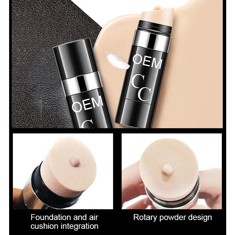 2023 Private Label Moisturizing Long Lasting Waterproof Concealer Trimming Air Cushion CC/BB Cream Foundation