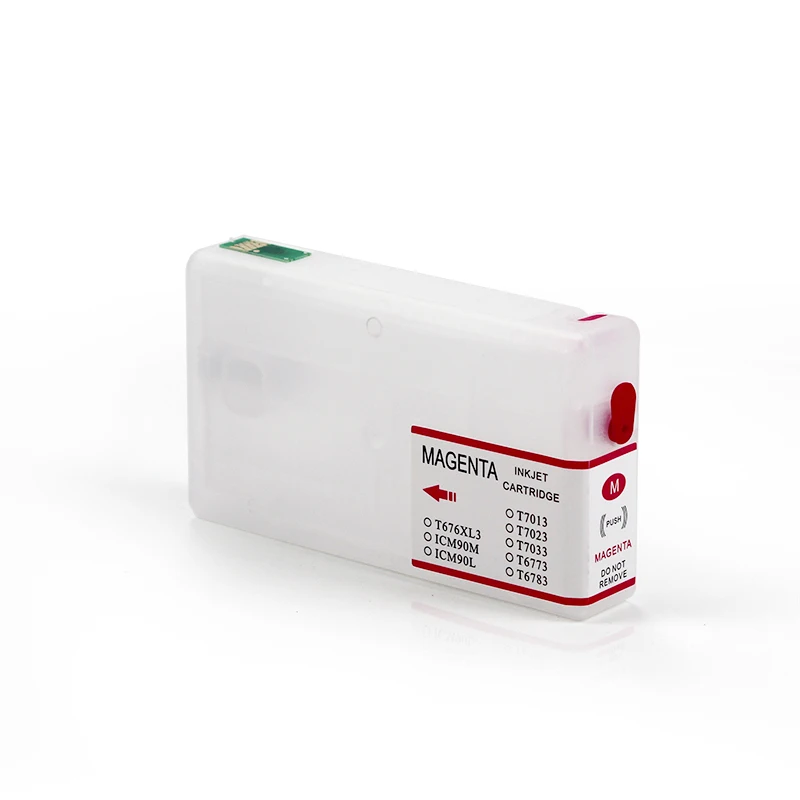 empty refill ink cartridge T701 T702 T703 for EPSON WP-4000 4015 4025 4095 4500 4515 4525 4535 4545 4595 printers