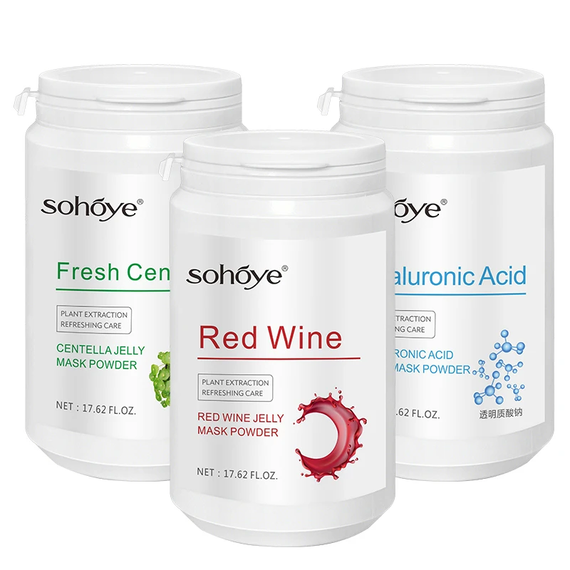 Manufacture natural collagen anti aging brighten cleansing peel off powder mask